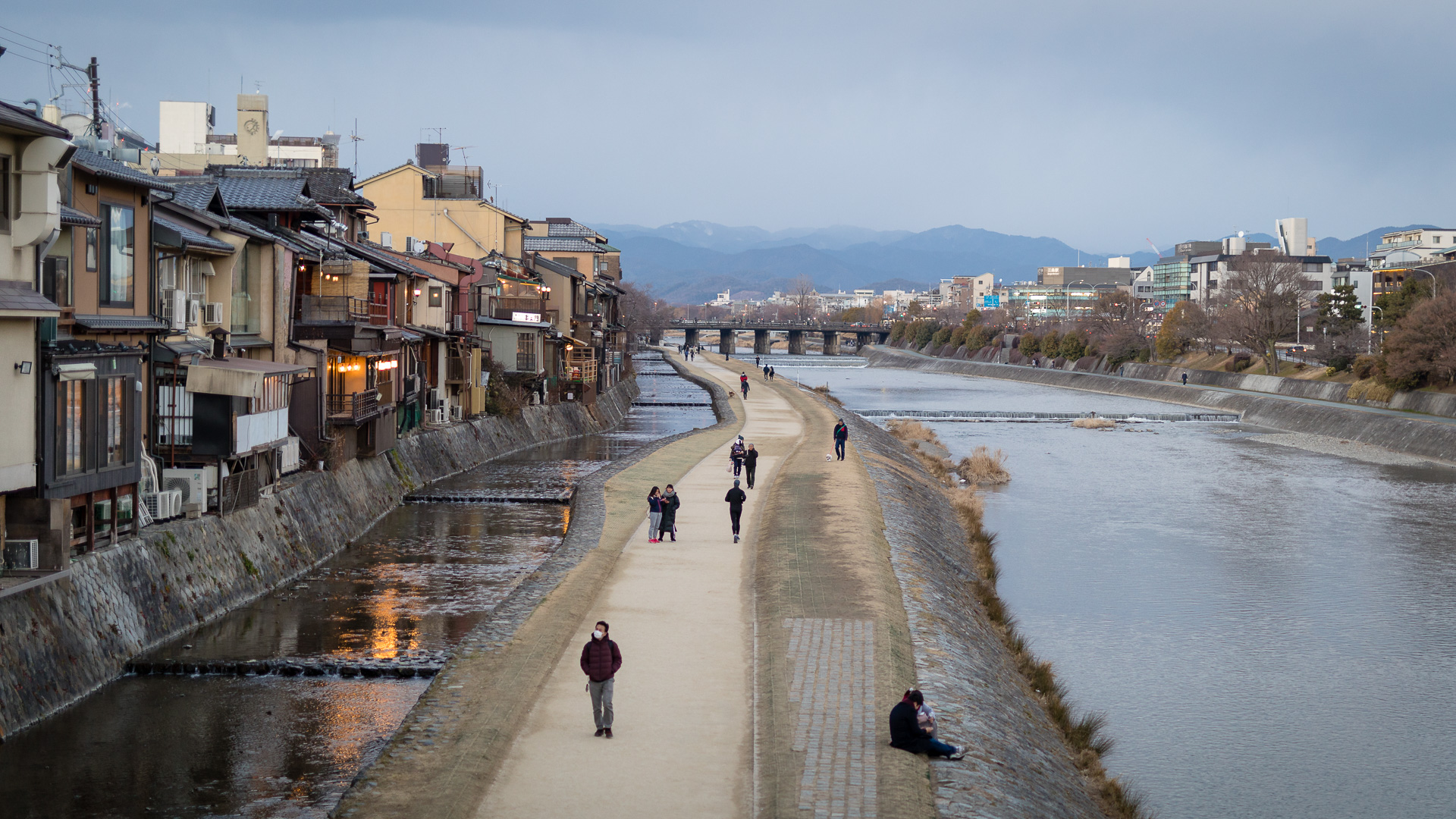 Kamo River - Kyoto