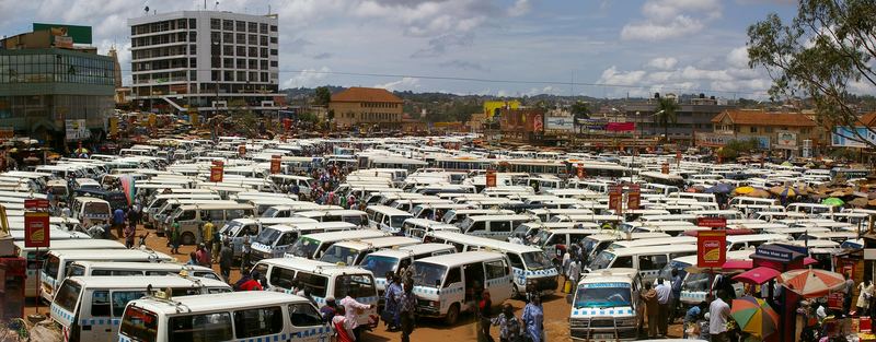 Kampala, Busstation, Uganda