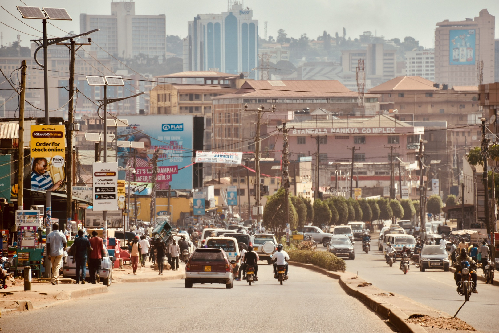 Kampala in Uganda