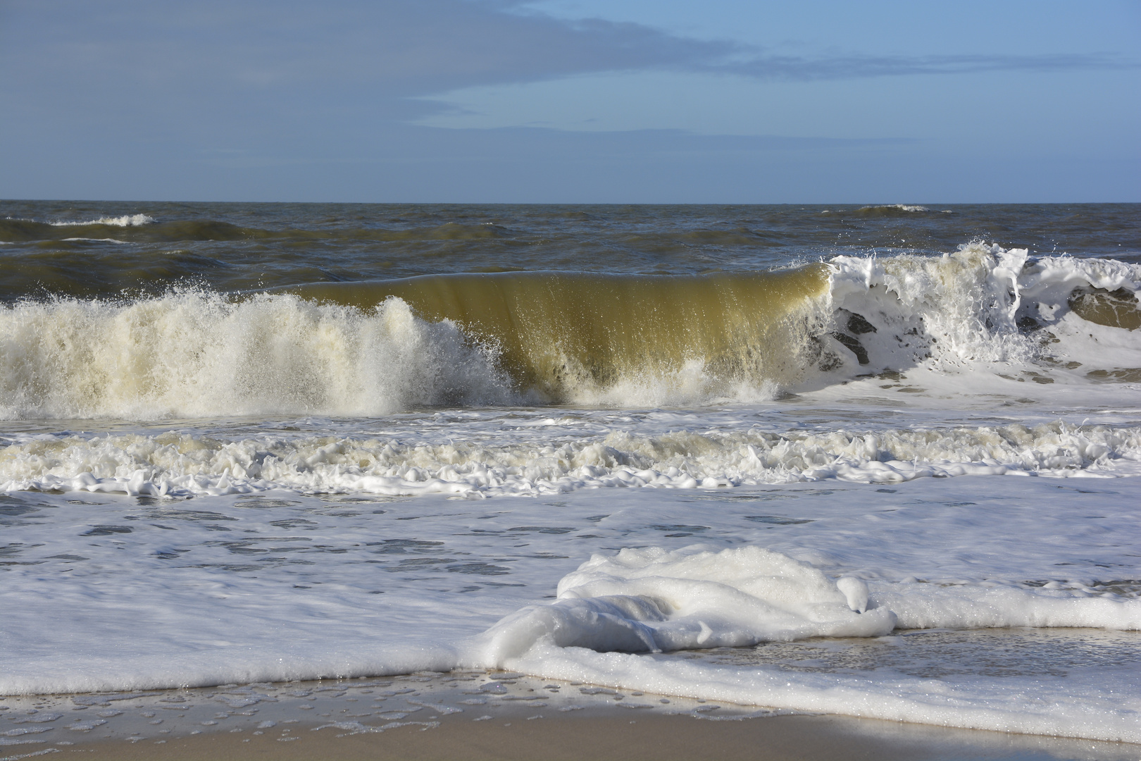 KAMPEN AUF SYLT - BRANDUNG - FEBRUAR 2015