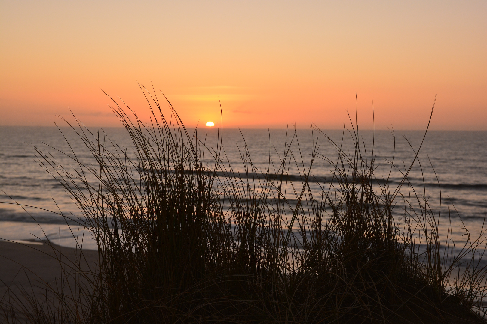 KAMPEN AUF SYLT - SONNENUNTERGANG - FEBRUAR 2015