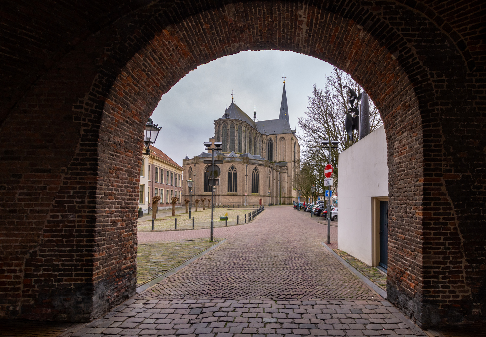 Kampen - Koornmarktpoort - Bovenkerk