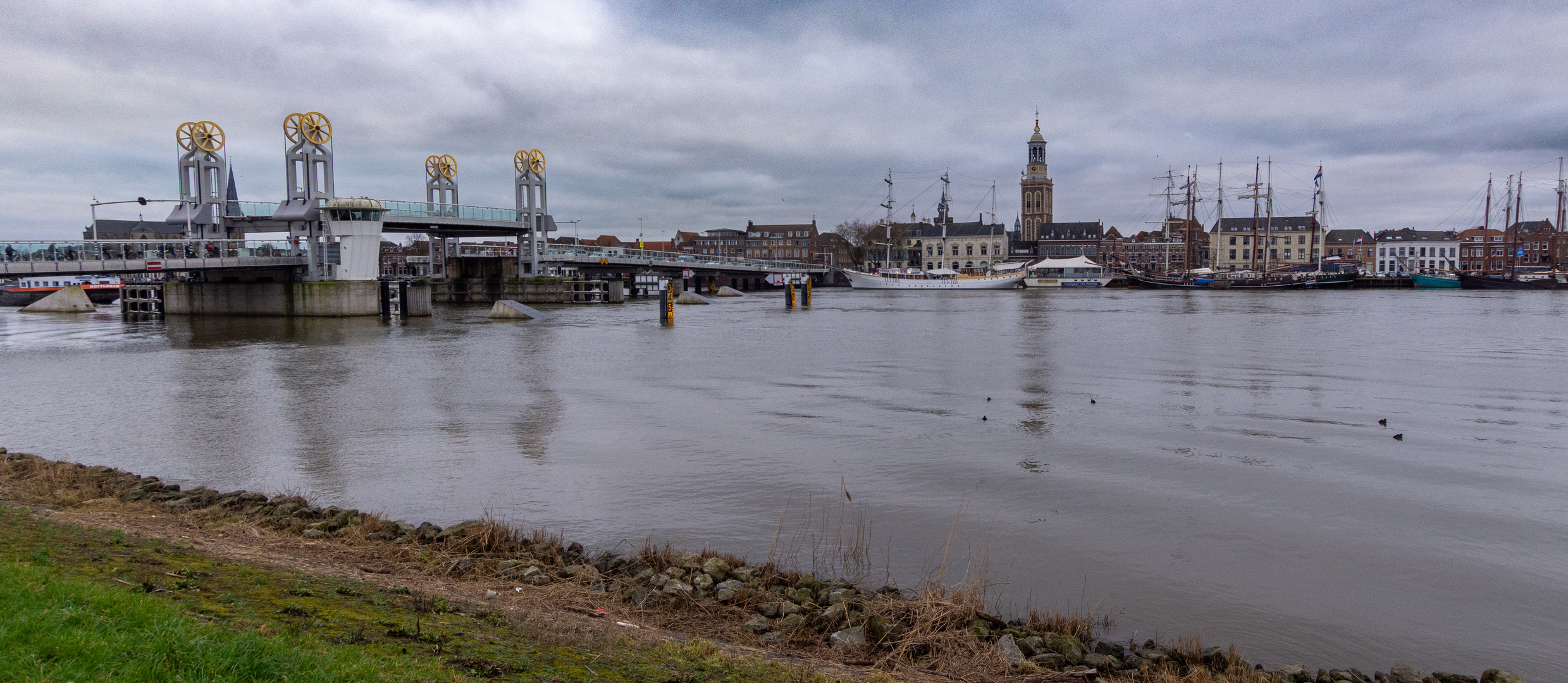 Kampen - Spoorkade - View on Kampen - 01