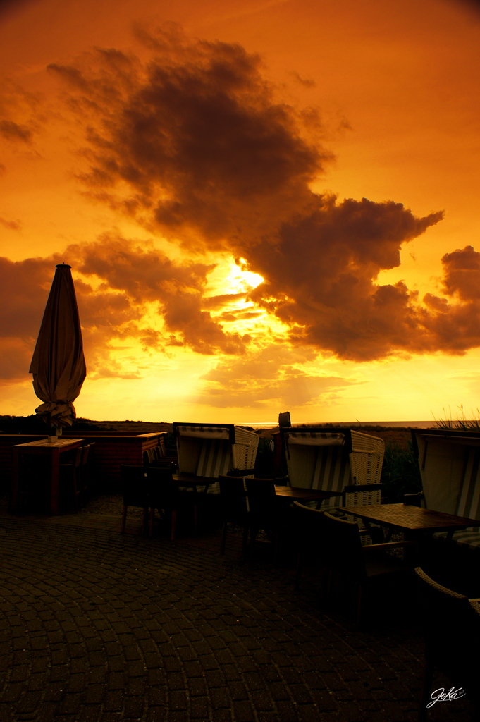 Kampen - Sturmhaube - Sonnenuntergang