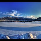 Kampenwand in Wolken