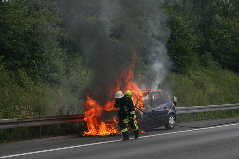 Kampf auf der A1