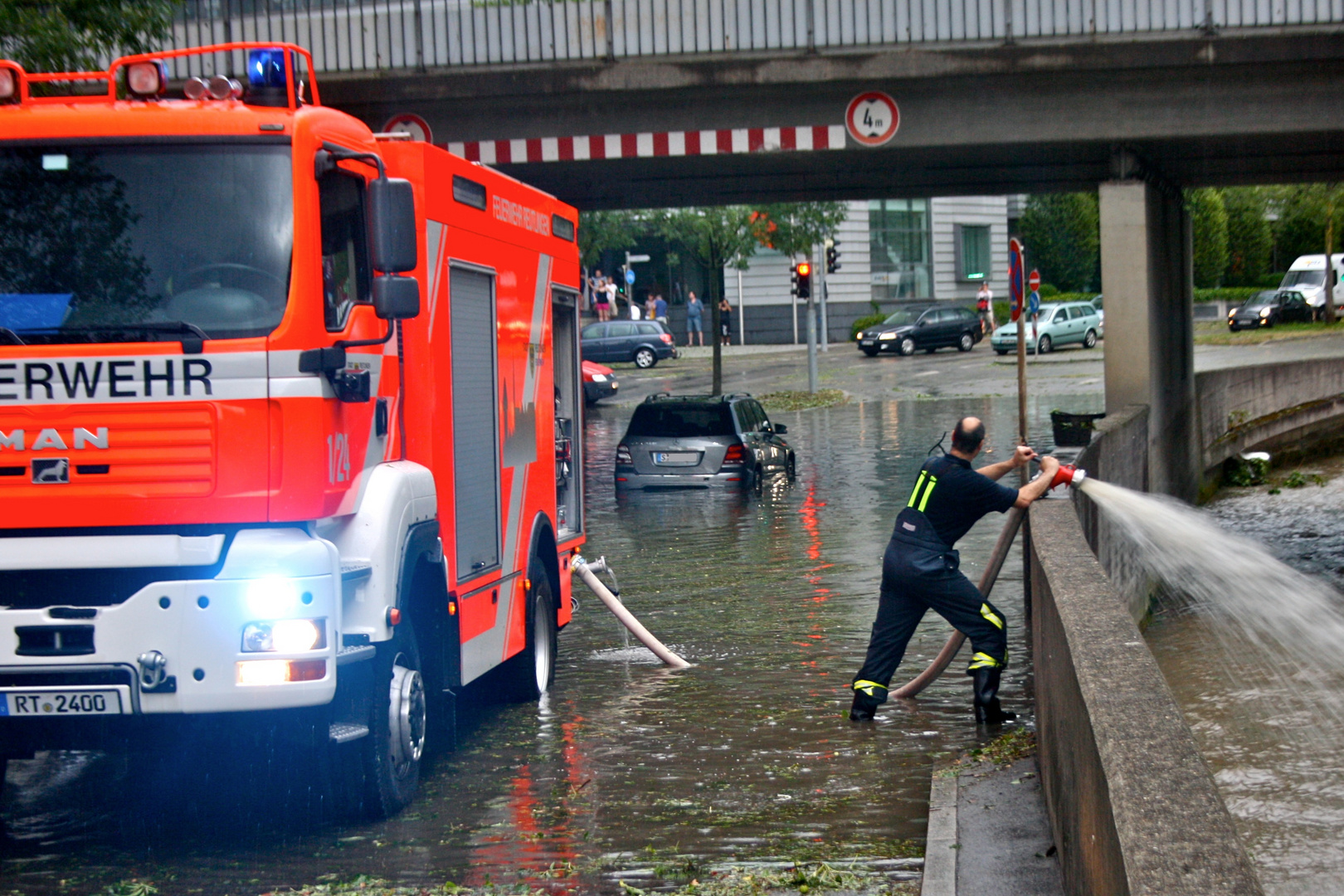 Kampf den Fluten