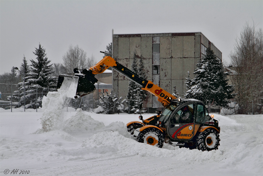 Kampf den Schneemassen