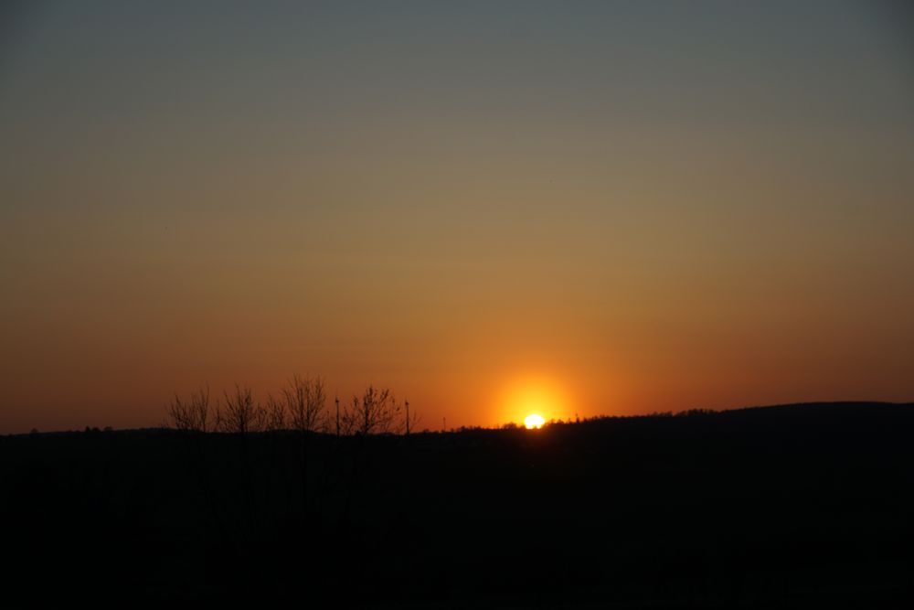 Kampf der Sonne mit den Tag