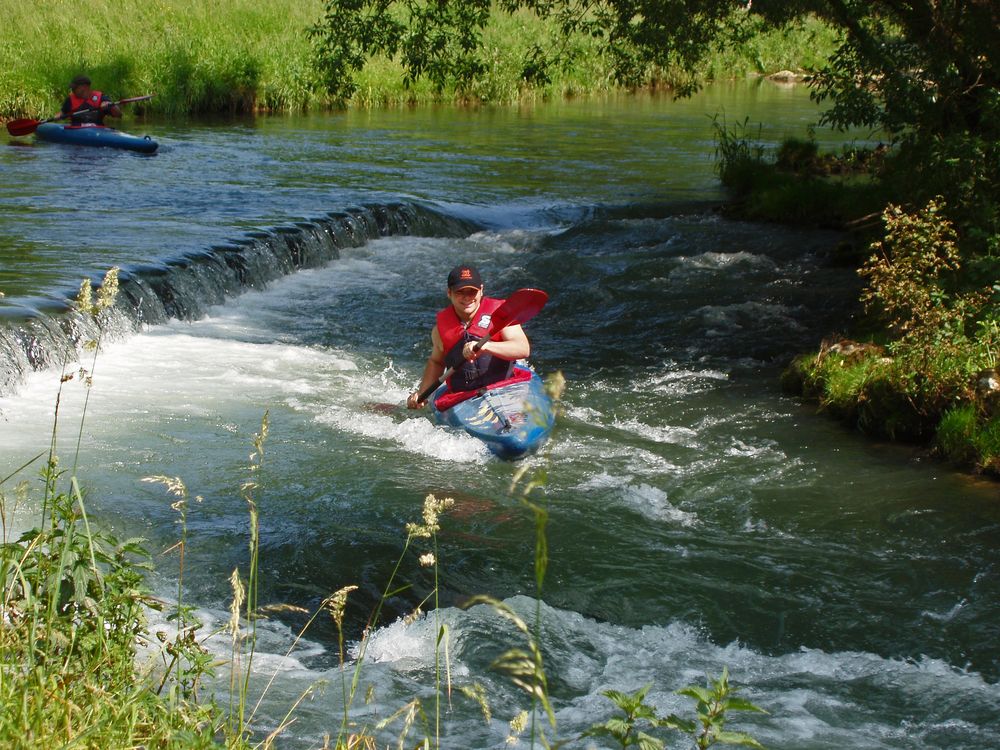 Kampf mit dem Wasser