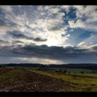 Kampf Sonne gegen Wolkendecke