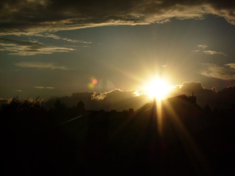 Kampf Sonne vs. Wolken