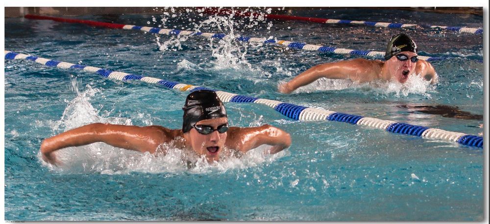 Kampf um Platz 1 und 2 . 12.Internationales Schwimmfest in Erkelenz 15.und 16.09.2012