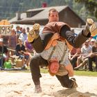 Kampfszene beim Schwingen 