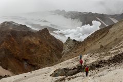 Kamtschatka - Aufstieg in den Mutnovsky Krater