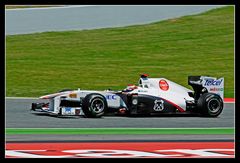 Kamui Kobayashi... Sauber C30