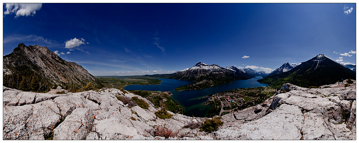 Kanada 2009 - Waterton Park Pano