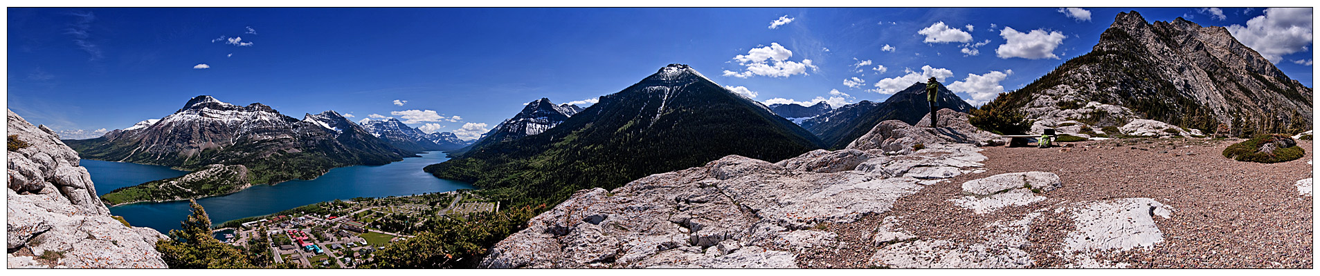 Kanada 2009 - Waterton Park Pano II