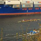 Kanada Achter Training im Nord-Ostsee-Kanal 11.10.08