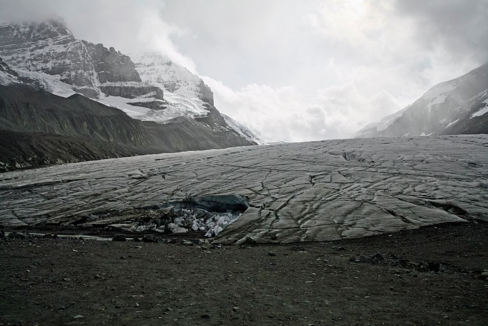 Kanada-Gletscher in den Rocky Mountains