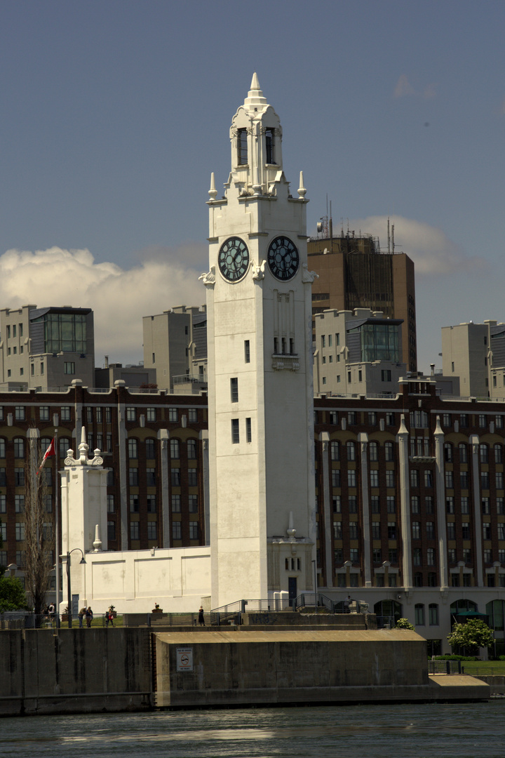 Kanada - Quebec - Montreal - Hafen - Uhrenturm