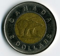 kanadische 2-Dollar-Münze