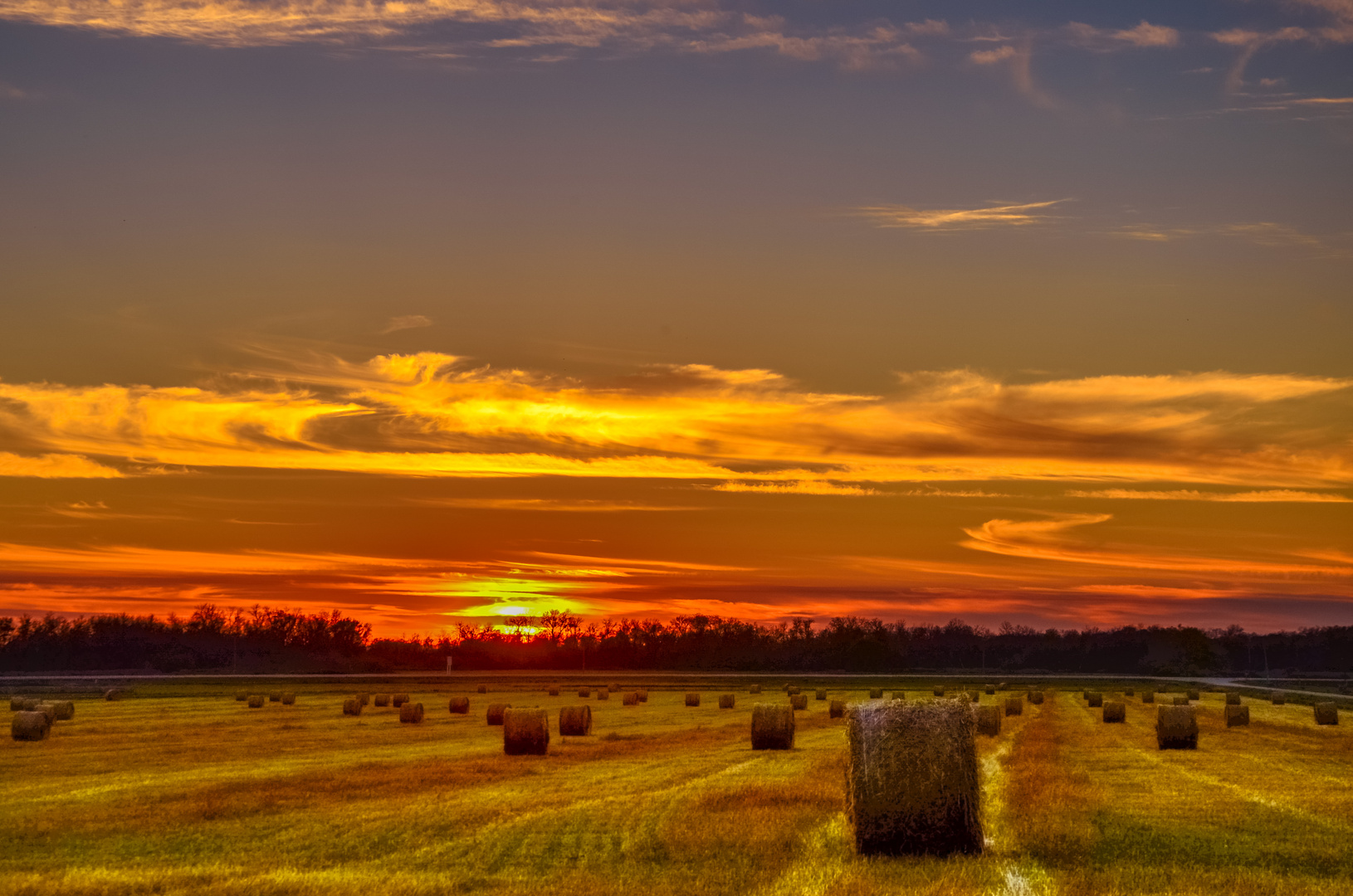 Kanadische Herbstlandschaft