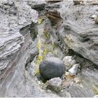 Kanäle auf White Island (NZ)