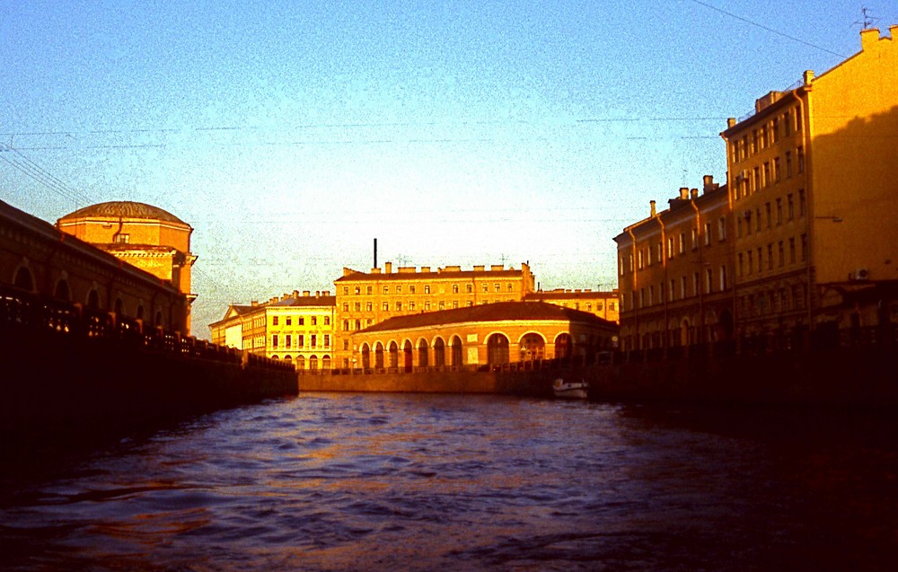 Kanäle in St. Petersburg