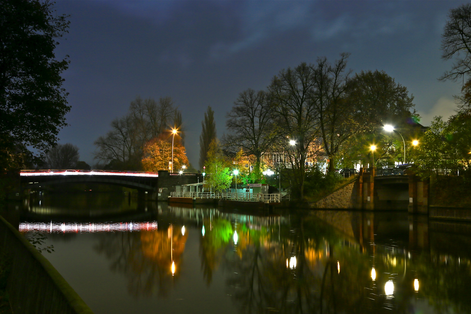 Kanal am Winterhuder Fährhaus