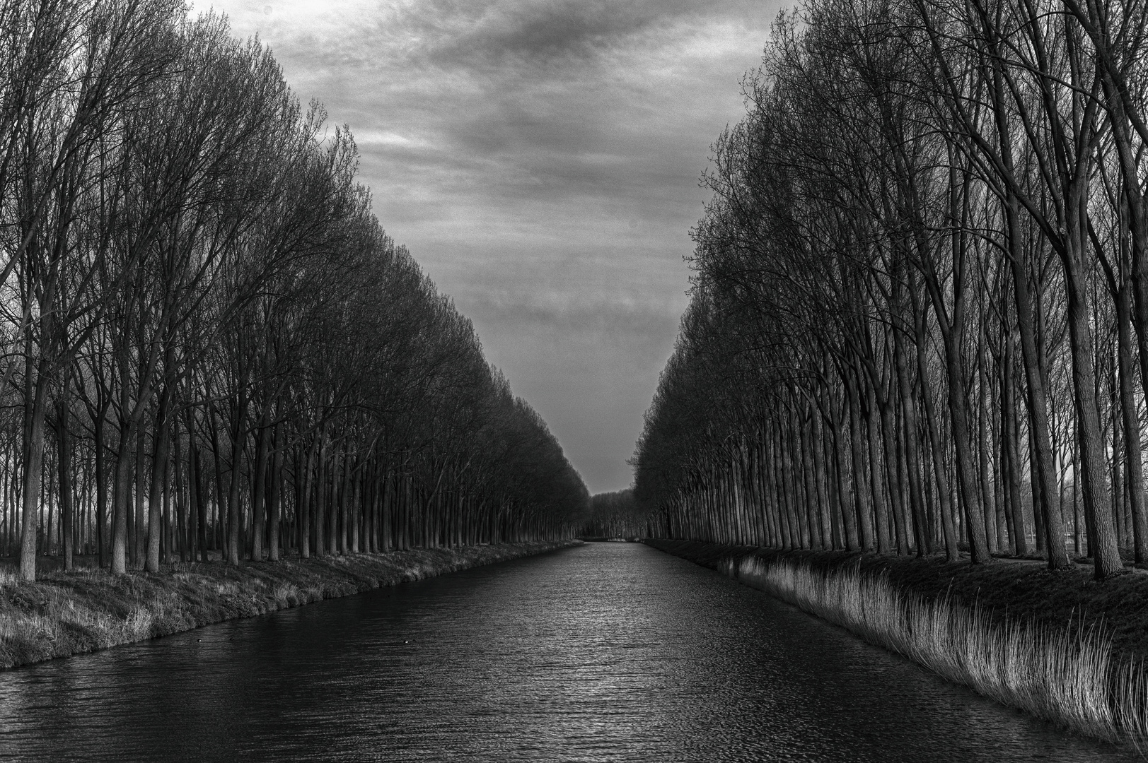 Kanal Damme Belgien