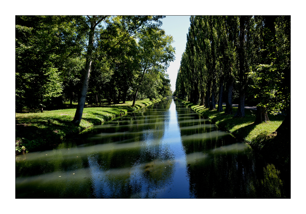 Kanal im Schlosspark von Laxenburg