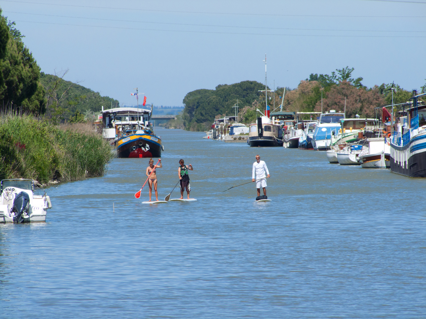 Kanal in Aigues Mortes