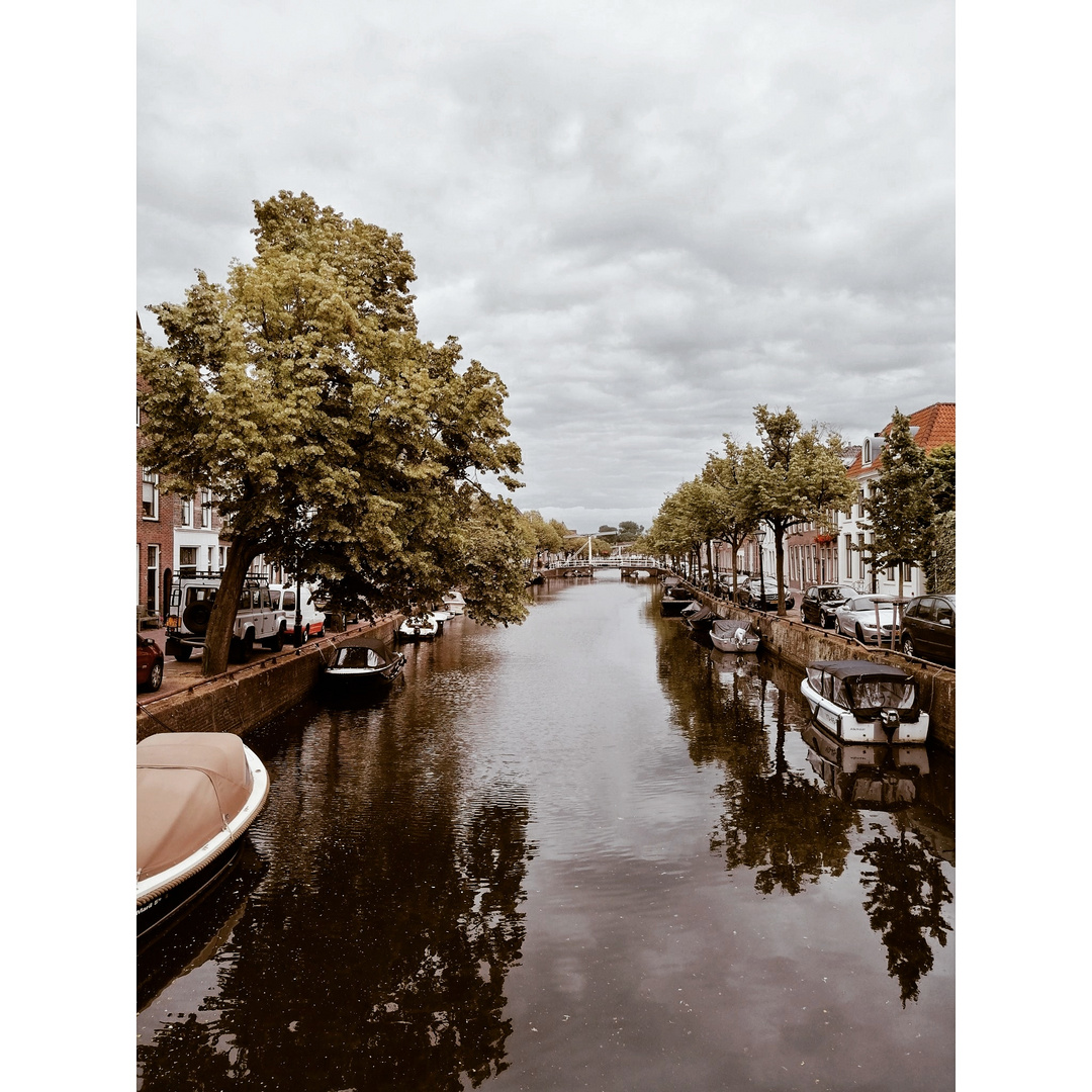 Kanal in Alkmaar 