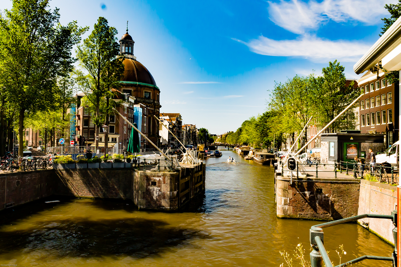 Kanal in Amsterdam