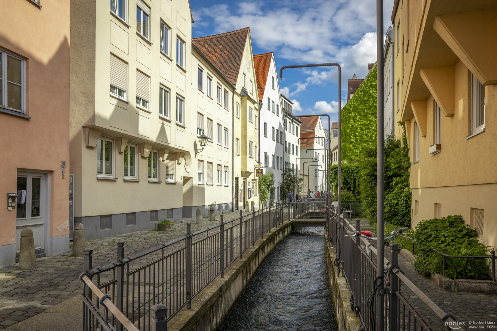 Kanal in Augsburg