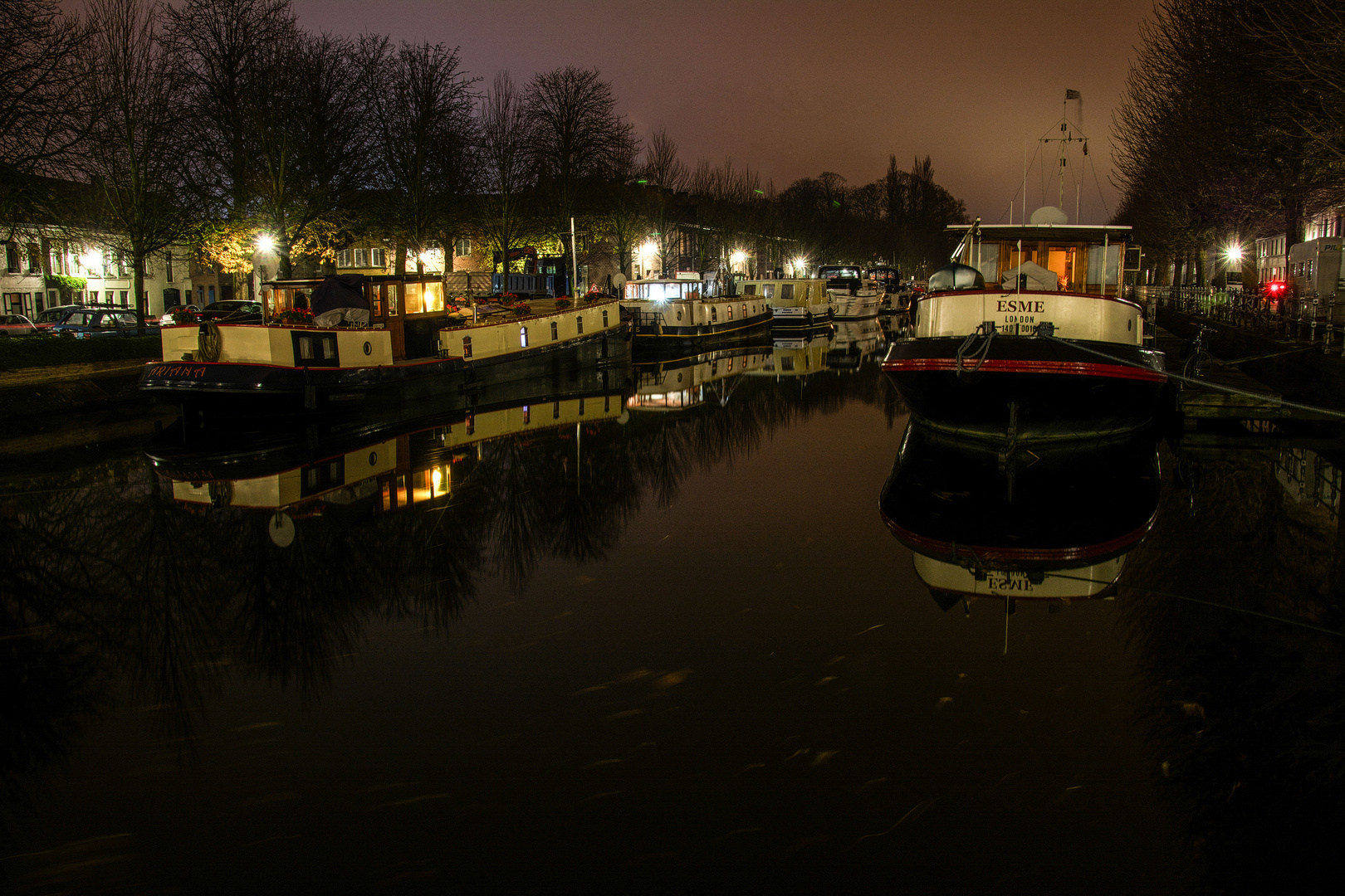 Kanal in Brügge 