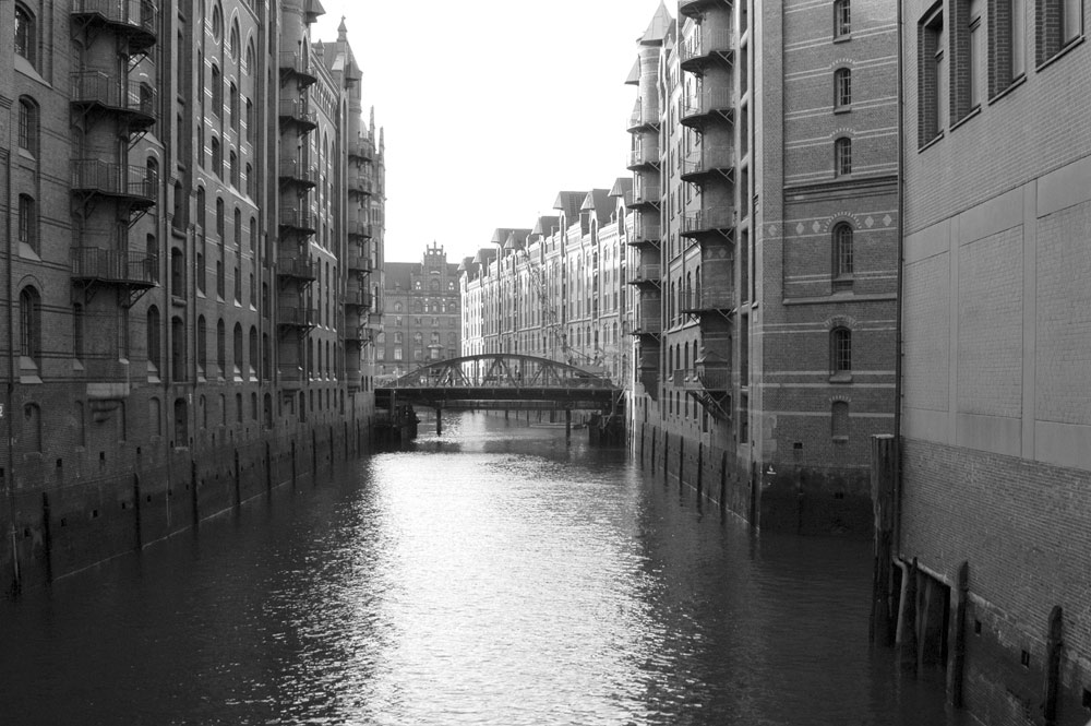 Kanal in der Speicherstadt