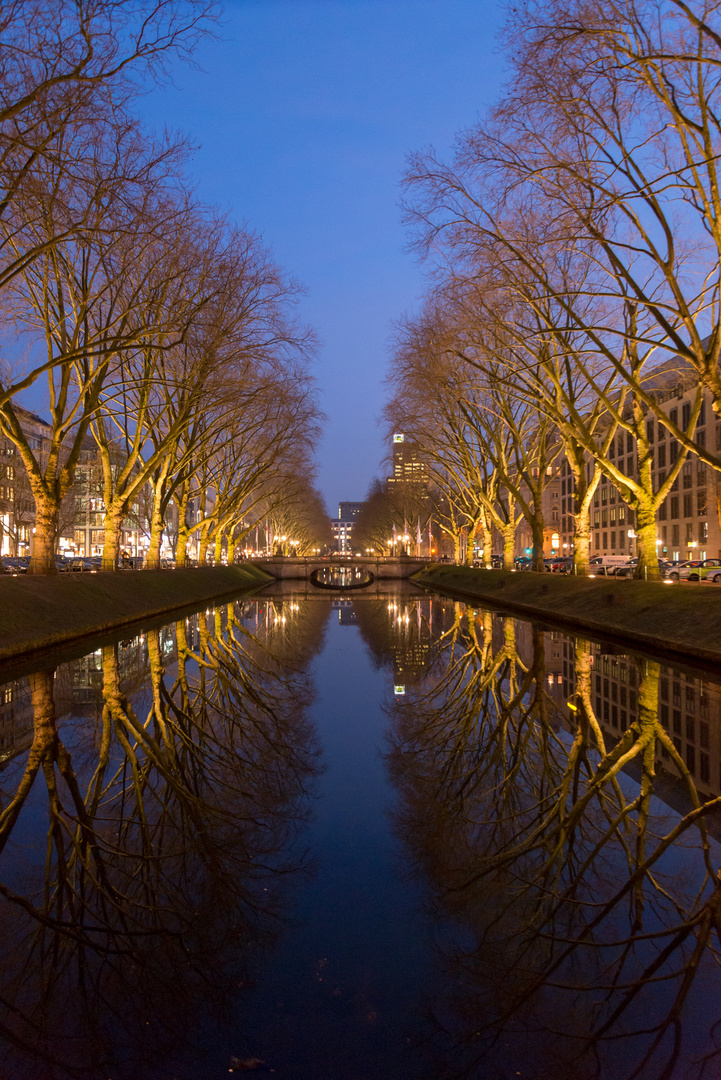 Kanal in Düsseldorf