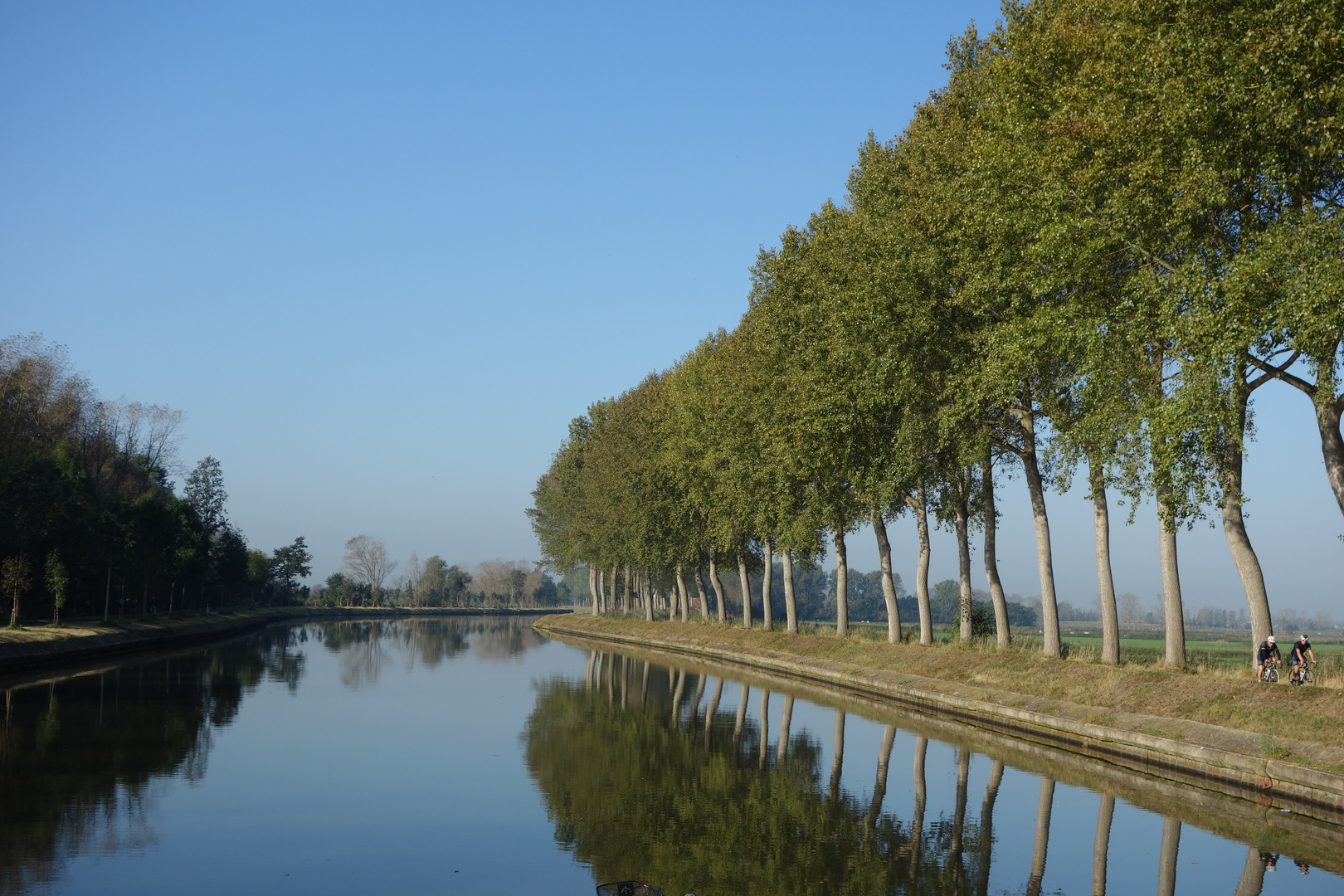 Kanal in Flandern, für Wolfgang