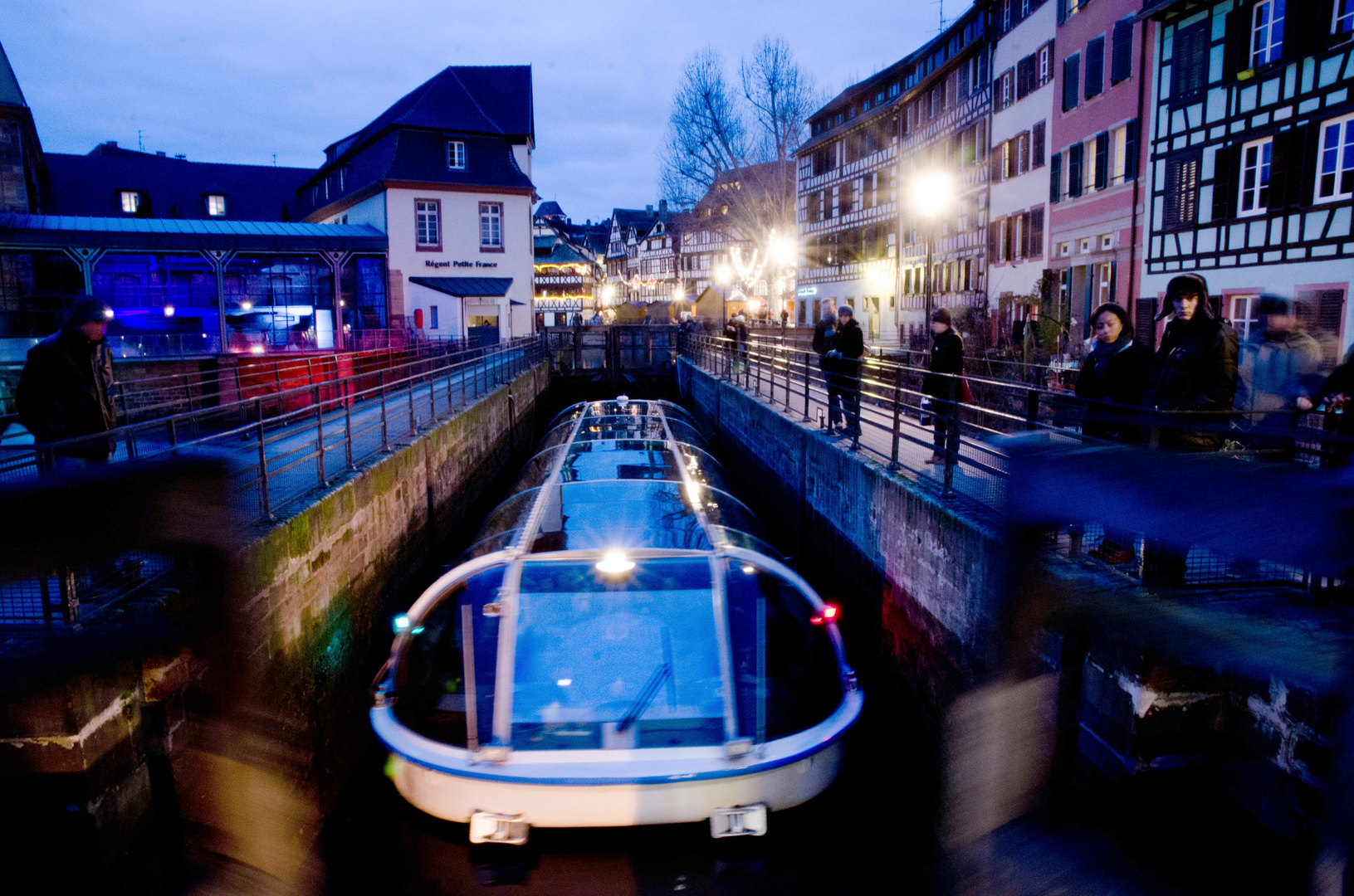 Kanal in Kleinfrankreich