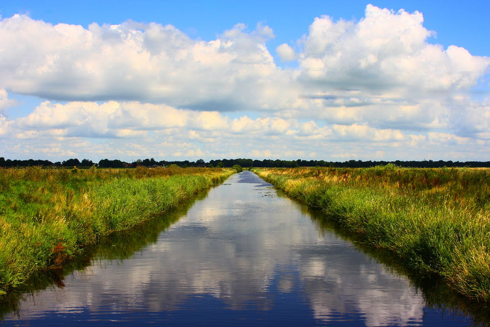 Kanal in Ostfriesland