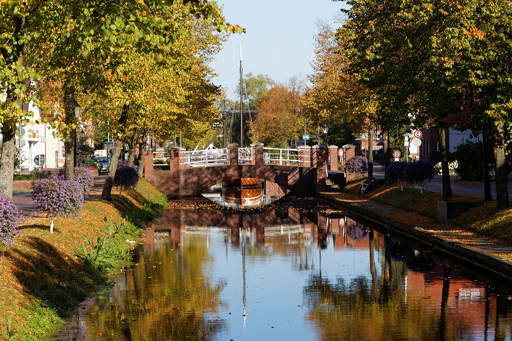 Kanal in Papenburg im Landkreis Emsland