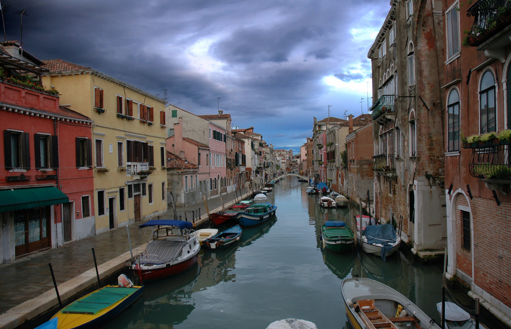 Kanal in Venedig