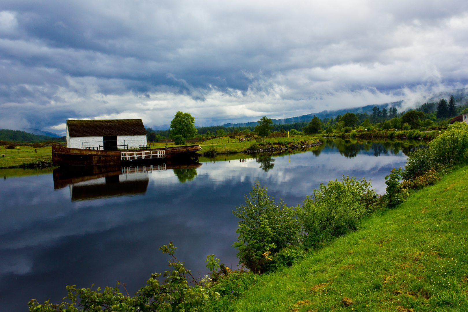 Kanal ins Loch Ness