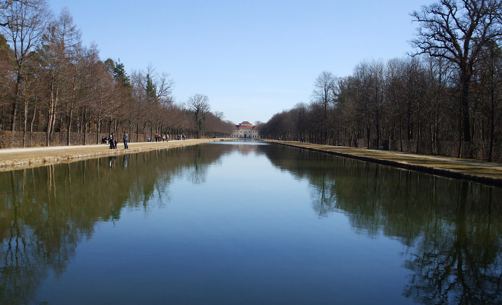 Kanal Schloss Schleißheim, München