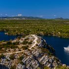 Kanal Sveti Ante, Sibenik, Dalmatien, Kroatien