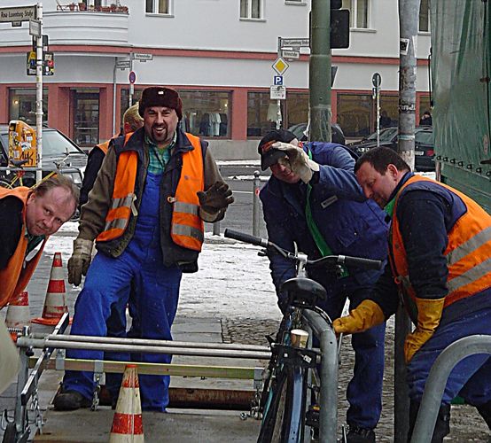 Kanalarbeiter in Berlin