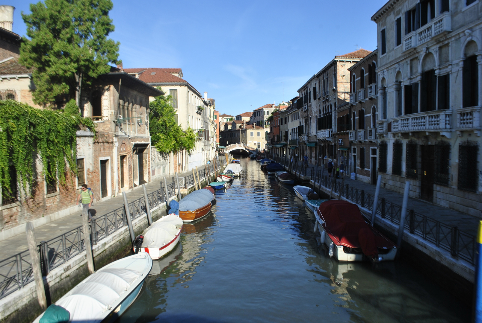 Kanalblick in Venedig