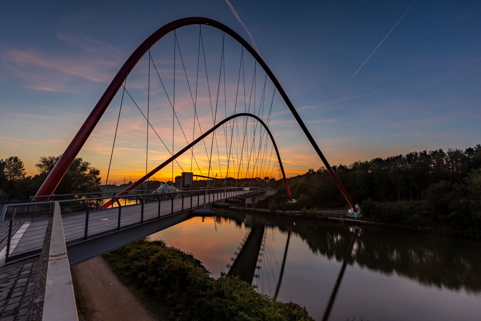 Kanalbrücke am Nordsternpark